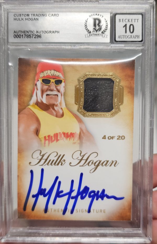 Hulk Hogan Mural insert card Mural 4/20