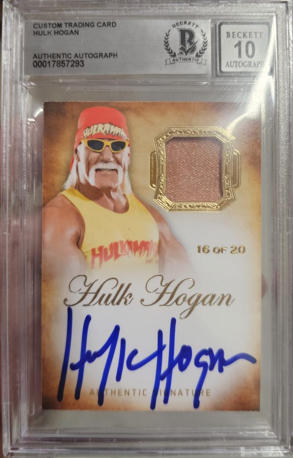 Hulk Hogan Mural insert card Mural 16/20